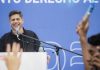 Gobernador Axel Kicillof plantea la conformación de un frente político amplio en Argentina de cara a los comicios presidenciales de 2027