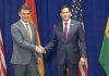 Marco Rubio se reúne con el presidente de Bolivia para abordar acuerdos en combustibles, minería y energía