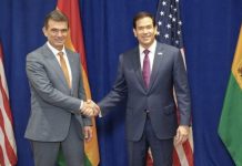 Marco Rubio se reúne con el presidente de Bolivia para abordar acuerdos en combustibles, minería y energía