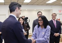 Presidenta Delcy Rodríguez se reúne en Nueva York con el primer ministro de Países Bajos, Rob Jetten (+ Fotos)