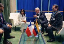 Venezuela y Chile sostienen encuentro bilateral en Nueva York para avanzar en la normalización de relaciones diplomáticas (+ Fotos)