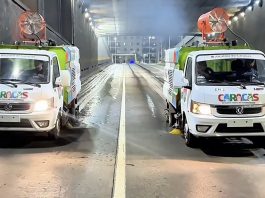 Alcaldía de Caracas despliega plan cayapa para la limpieza profunda y mantenimiento nocturno en los túneles de El Silencio (+ Vídeo)
