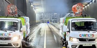 Alcaldía de Caracas despliega plan cayapa para la limpieza profunda y mantenimiento nocturno en los túneles de El Silencio (+ Vídeo)