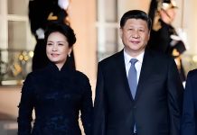 El presidente Xi Jinping y su esposa asistieron a la cena de Estado ofrecida por Donald Trump en la Casa Blanca