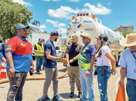 Ejecutan labores de achicamiento de tanquillas para optimizar servicios en Caroní (+ Fotos)