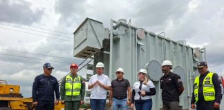 Llega a Portuguesa autotransformador de 300 MVA para activar la primera fase de la Subestación 400 kV (+ Fotos)