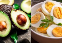 Combinar aguacate y huevo ayuda a acelerar el crecimiento celular y reducir la grasa abdominal