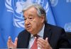 António Guterres celebra la concesión del Premio Nobel de la Paz 2026 a la jurista Navi Pillay