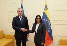 La presidenta Delcy Rodríguez sostiene encuentro bilateral con el mandatario dominicano Luis Abinader en Roma (+ Fotos)