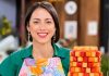 Venezolana Pamela Buchanan triunfa en concurso de repostería en Australia con pastel decorado con 240 bombones
