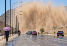 Masa de aire frío provocará ráfagas de viento de hasta 80 km/h y descenso de temperaturas en Sonora