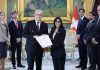Presidenta Delcy Rodríguez recibe cartas credenciales del embajador de la Confederación Suiza, Martin Maier (+ Fotos)