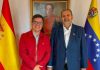 Embajador Timoteo Zambrano recibe en Madrid al vicepresidente del Concejo Municipal de Chacao
