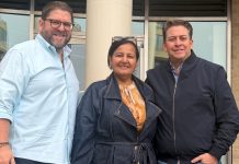 Gustavo Duque se reúne en Washington con Dinorah Figuera y Gustavo Marcano para evaluar acuerdos institucionales