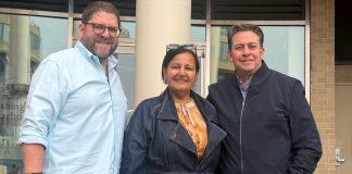 Gustavo Duque se reúne en Washington con Dinorah Figuera y Gustavo Marcano para evaluar acuerdos institucionales