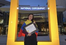 Venezolana Sofía Ramírez gana el premio del público en el certamen Slingshot Challenge 2026 de la National Geographic Society