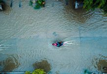 Crecida del río Uruguay por el fenómeno de El Niño obliga a evacuar a las primeras familias en Concordia