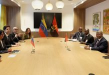 Presidenta Delcy Rodríguez y el mandatario angoleño João Lourenço sostienen encuentro bilateral en Roma