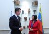 Presidenta Delcy Rodríguez recibe condecoración en la sede de la IILA durante su visita oficial a Roma (+ Fotos)