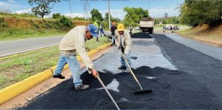 Avanzan trabajos de rehabilitación integral en el elevado de Ferrominera en Caroní (+ Fotos)