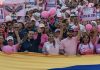 La «marea rosa» se movilizó en Caroní para reivindicar el rol de la mujer venezolana (+ Fotos)