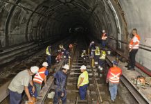 Metro Los Teques sustituye durmientes en el túnel Corral de Piedra para optimizar la vía férrea