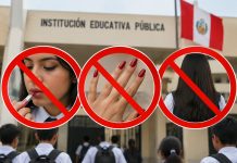 Perú prohíbe el maquillaje, las uñas pintadas y el cabello largo en las escuelas públicas
