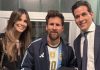 Presidente de la FVF Jorge Giménez compartió junto a Lionel Messi en el post partido de despedida en Buenos Aires