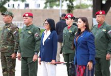 Delcy Rodríguez encabezó el despliegue de nueva unidad militar para gestión de riesgös y rescate (+ Fotos)