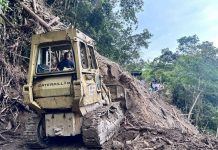Habilitan paso controlado en la carretera Maracay-Choroní para evacuar vehículos atrapados
