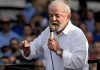 Lula encabeza multitudinario acto en Río de Janeiro durante el cierre de su campaña electoral