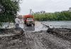 Restablecen paso de carga en Santa Rosalía, pero sedimentos y protestâs vecinales frenan traslado de cosecha