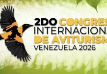 Táchira será sede del 2do Congreso Internacional de Aviturismo Venezuela 2026