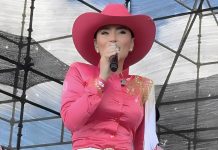 La intérprete de música llanera Milena Benítez cautiva al público y sorprende a sus fanáticos durante su presentación en Puerto Ordaz (+ Videos)
