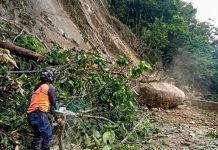 Restablecen el paso hacia Choroní tras culminar labores de remoción por deslavës en la vía