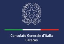 Consulado General de Italia en Caracas limita temporalmente sus servicios consulares