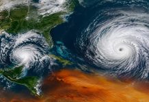 México emite alertâ ante la presencia simultánea de tres ciclonês en el Pacífico y el Atlántico