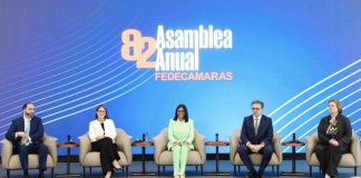 Delcy Rodríguez encabezó la inauguración de la 82.ª Asamblea Anual de Fedecámaras (+ Fotos)