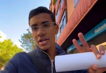 Joven venezolano oriundo de Petare documenta en redes su búsqueda de empleo en las calles de Madrid (+ Video)